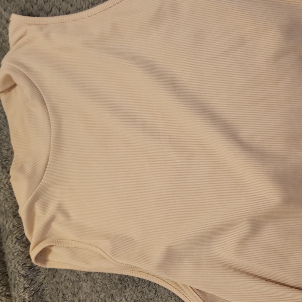 Ribbed tank top